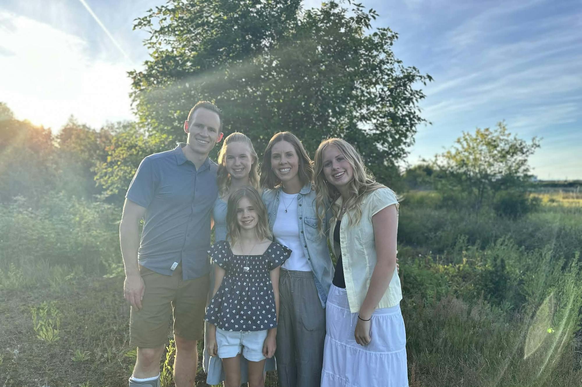 Matt and Amy-Lynn Ness and their family