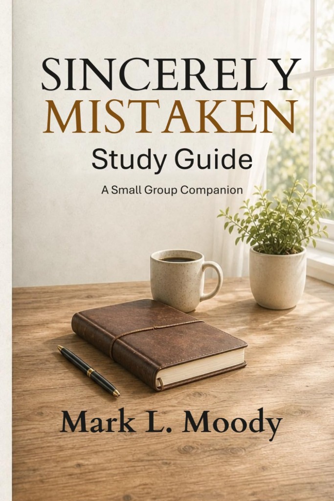 Sincerely Mistaken Study Guide Cover